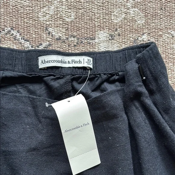 NWT Black Linen Skirt - Picture 4 of 6